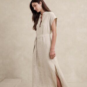 Banana Republic Linen Kaftan Dress